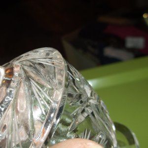 none Accents - cut crystal creamer an sugar set none Accents - cut crystal creamer an sugar set